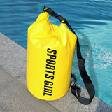 15L Floating Waterproof Dry Bag with Wet/Dry Separation