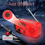 Portable Emergency Radio with USB Interface and Speaker