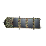 Solar Folding Bag Solar Charger 8W Solar Panel with 5V USB Controller Waterproof Foldable Camping Travel Charger