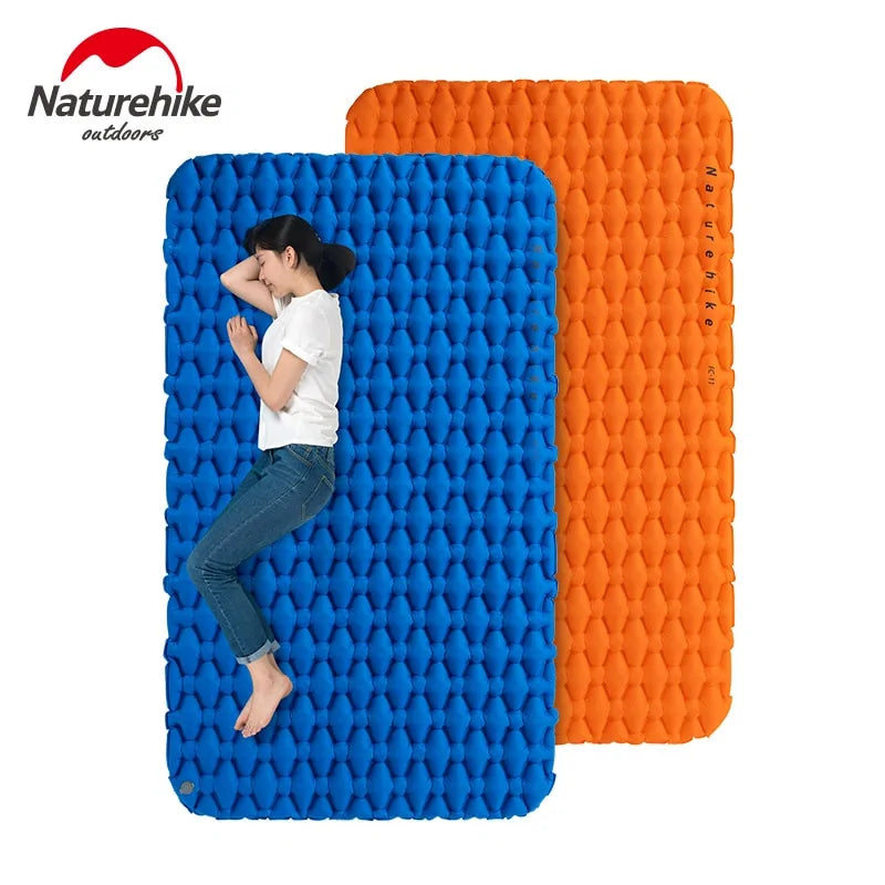 Naturehike Double Sleeping Pad 2 person camping mat air mattress lightweight & portable
