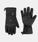 Heated Skiing Gloves Winter Gloves Warm Waterproof Heating Thermal Men Women