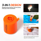 GIGA Pump 2.0 Mini Air Pump For Mattress Mat Camping Outdoor Portable Electric