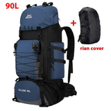 Outdoor Travel Backpack for Camping and Hiking 90L