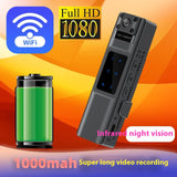 2024 NEW WiFi Hotspot Mini Camera 1080P Portable Digital Video Recorder Body Camera DVR Miniature Camcorder