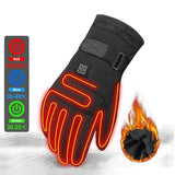 Heated Skiing Gloves Winter Gloves Warm Waterproof Heating Thermal Men Women