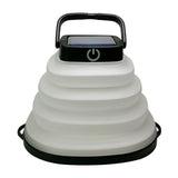 Collapsible Solar Camping Lantern, IP68 Waterproof USB Rechargeable
