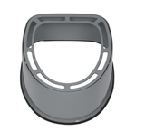 Portable Camping Toilet with Non-Slip Mat – Grey