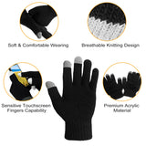 Touchscreen Knitted Winter Gloves – Unisex