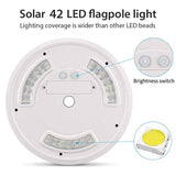 Solar Tent & Flagpole Light – 42 LED, IP55