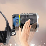 Rechargeable Long-Range LED Head Torch, 20 W, 200–500 m Beam