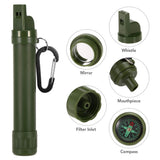 Personal Survival Water Filter for Camping & Hiking, 1,500 L