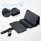 Folding Solar Panel Charger, 5V 2.1A USB Output