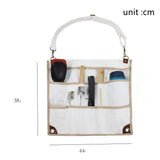 Camping Tableware Storage Bag, 44 x 38 cm, Wear-Resistant Fabric