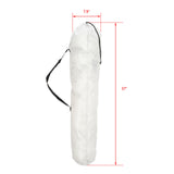 Folding Camping Chair – Grey Frame, Off-White