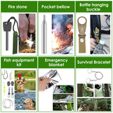 47-Piece Survival Kit in Oxford Pouch