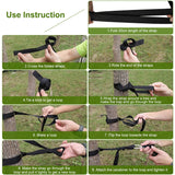 Double Camping Hammock with Mosquito Net
