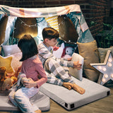 Memory Foam Camping Mattress 75 × 25 × 3 in with Pillow