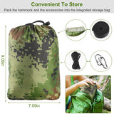 Double Camping Hammock with Mosquito Net