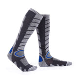 Thick Terry Hiking Socks with Cotton Fabric and High Tube