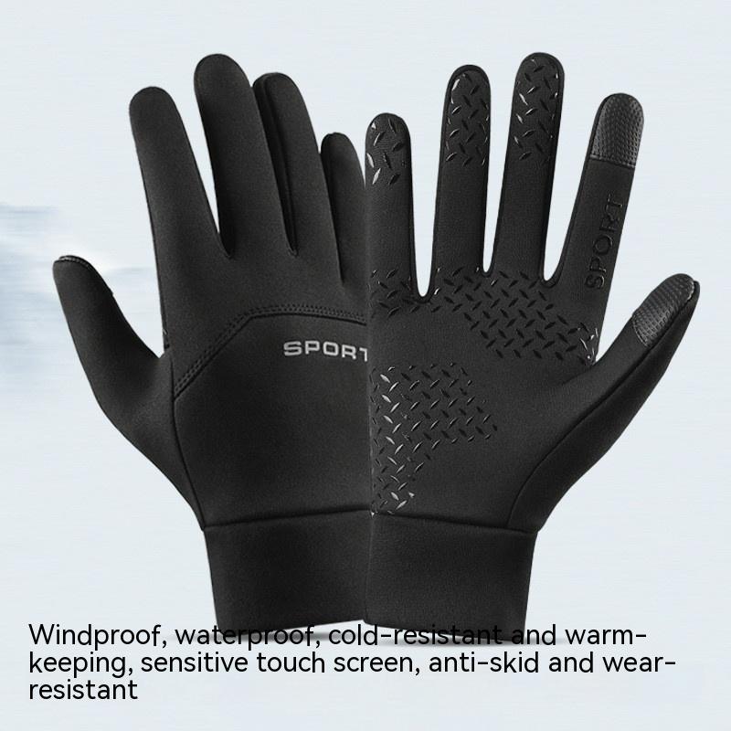 Waterproof Fleece-Lined Thermal Touchscreen Gloves
