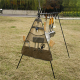 Camping Tableware Storage Bag, 44 x 38 cm, Wear-Resistant Fabric
