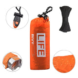 Survival Tube Emergency Tent With Whistle