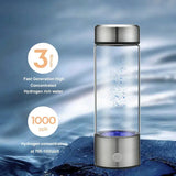 Portable Hydrogen Water Generator 450ml 3 Minutes Mode High Concentration