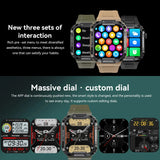 Military Smart Watch with GPS Tracking