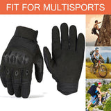 Men's Gloves Tactical Microfibre Fabric - All sizes