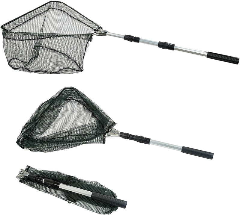 Retractable Fishing Net Telescoping Foldable Landing Net