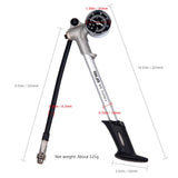 Bicycle Pump High-pressure Cycling Mini Hose Air Pump MTB Inflator SP