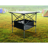 Folding Collapsible Camping Table Caravan RV Heavy Duty Steel