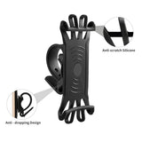 Bike Phone Holder 360°Rotation Silicone Bicycle