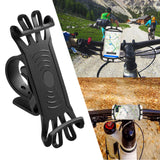 Bike Phone Holder 360°Rotation Silicone Bicycle