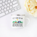 Adventure Enamel Camping Mug