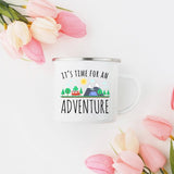 Adventure Enamel Camping Mug