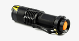 2000LM Waterproof Adjustable Focus Tactical LED Flashlight