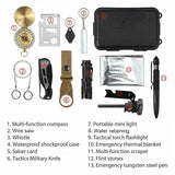 Outdoor Emergency Survival And Safety Gear Kit Camping